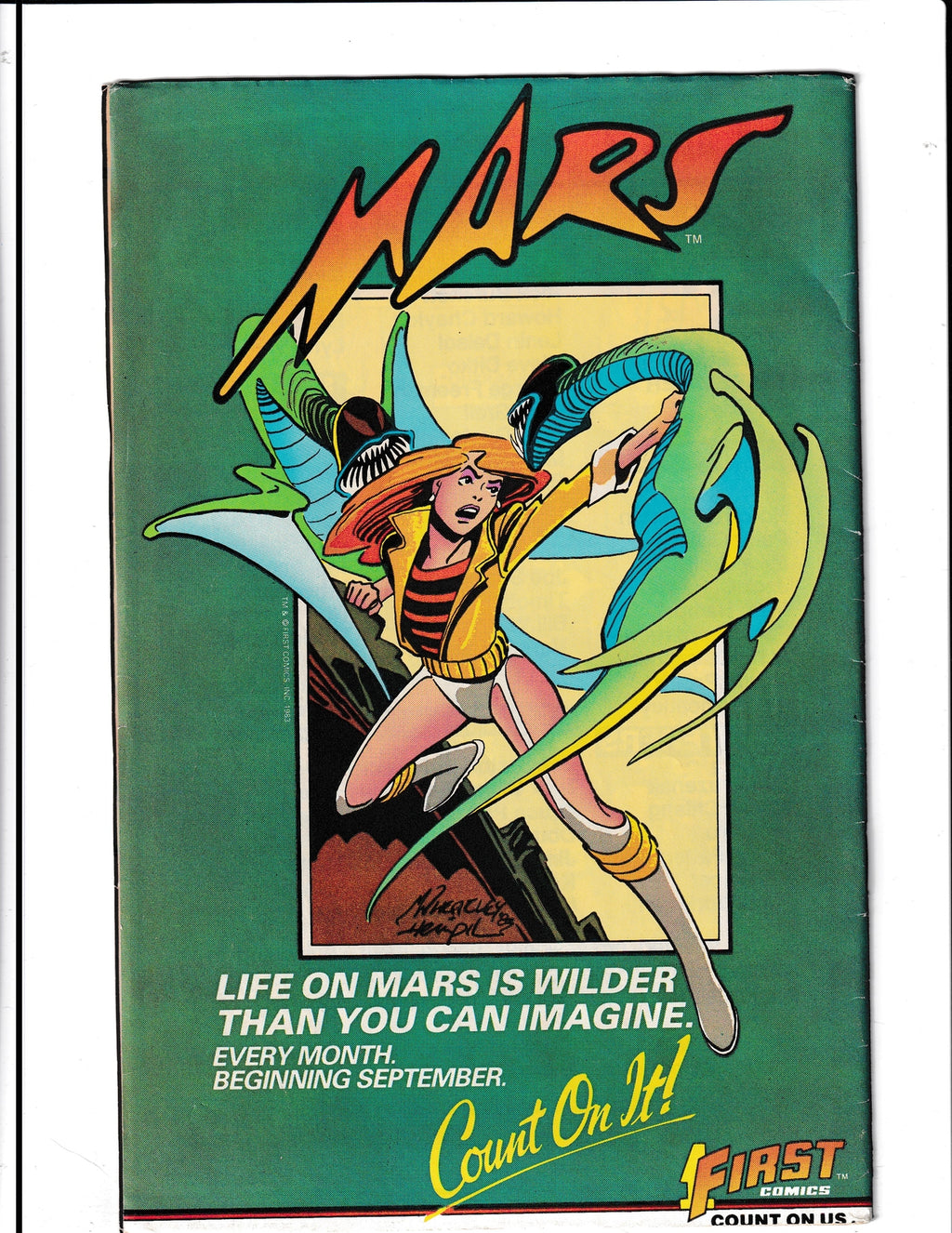 Starslayer #10 (1983) 1st GrimJack Appearance First Comics