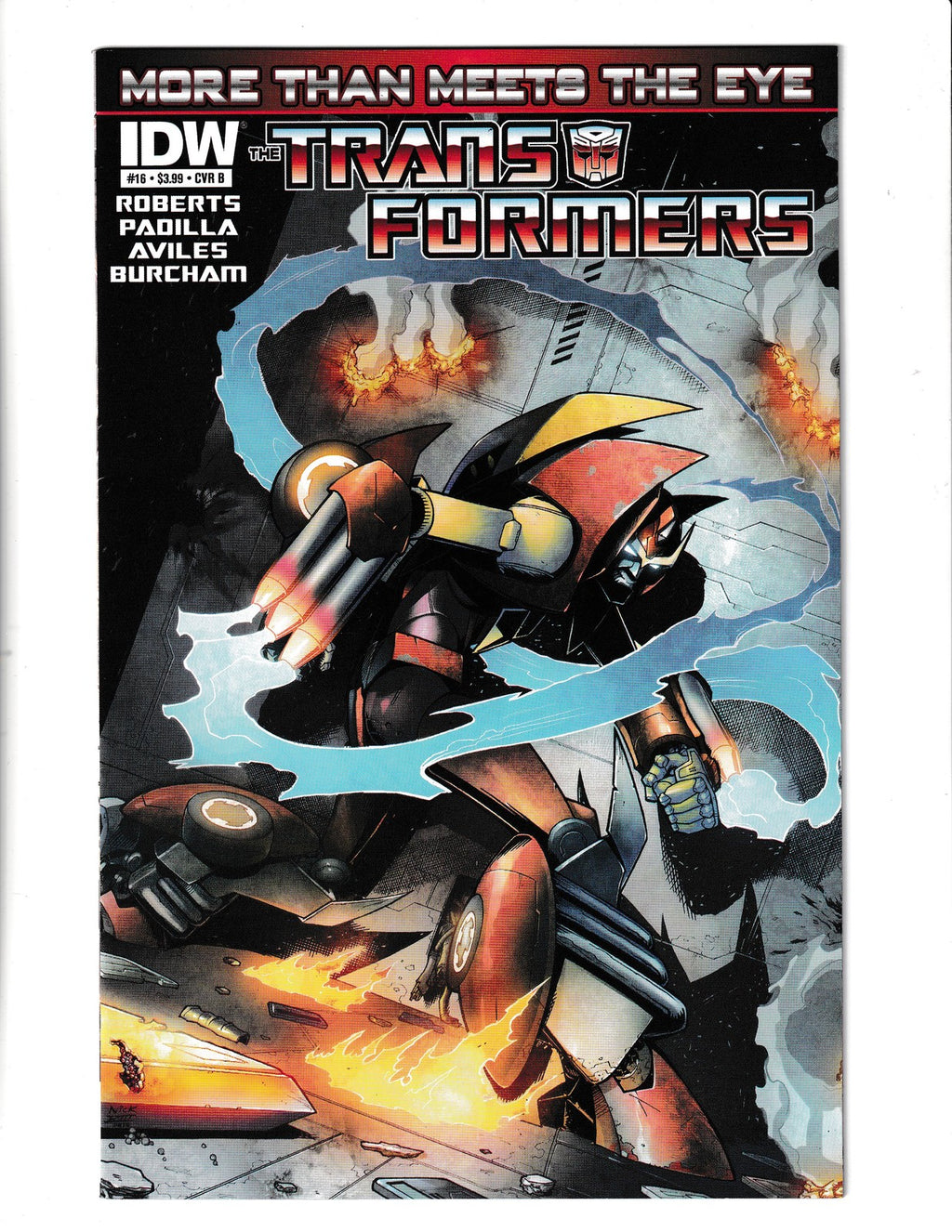 Transformers More Than Meets the Eye #16b (2013) Cover B IDW Comics