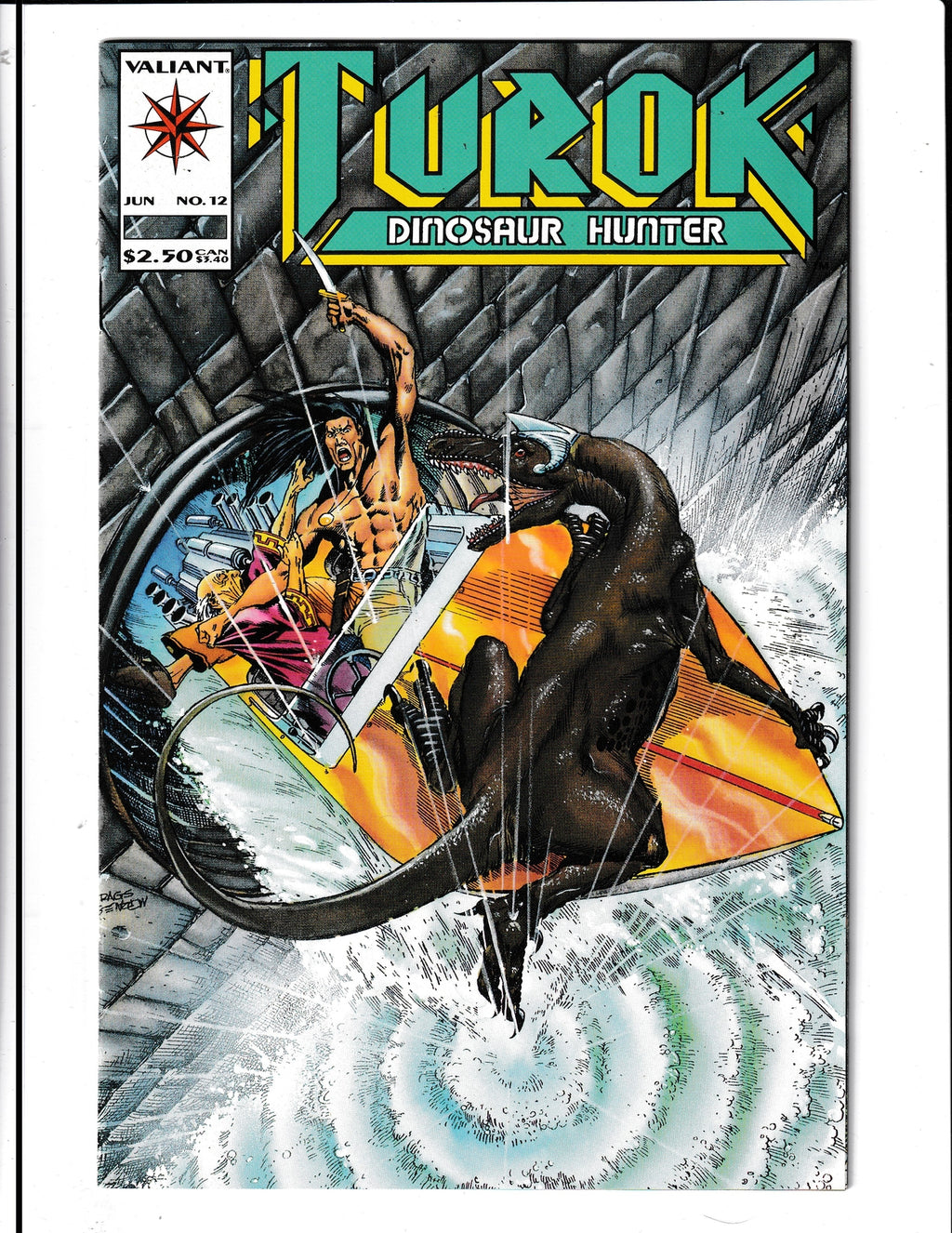 Turok: Dinosaur Hunter #12 (1994) Higher Grade Valiant Comics