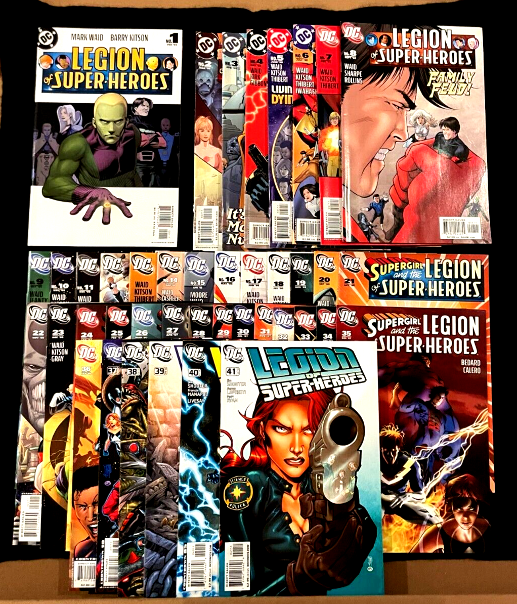 Legion of Super-Heroes Run of 41 #1-41 (2005/08) DC Comics