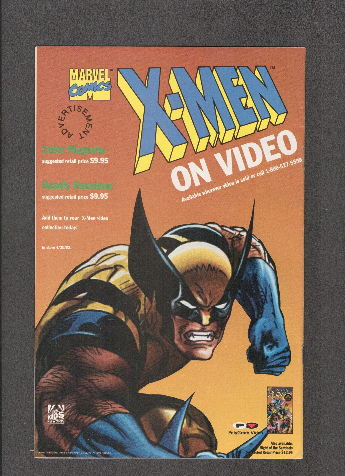 Uncanny X-Men #299 (1993) Dan Panosian Marvel Comics