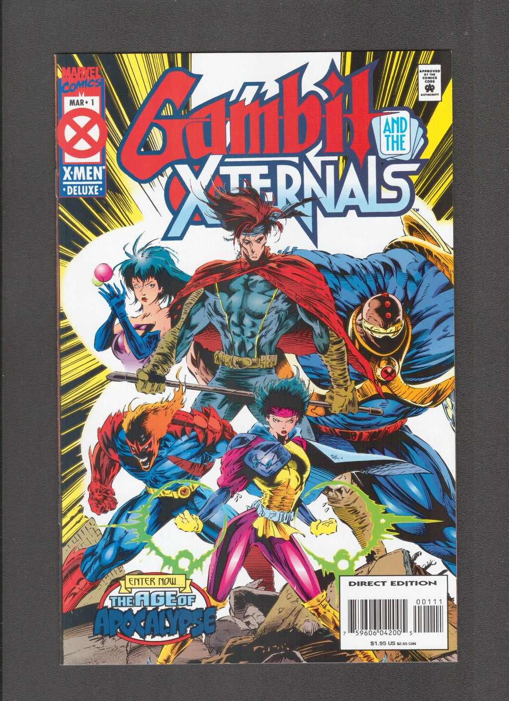 Gambit and the X-Ternals #1 (1995) Fabian Nicieza Marvel Comics