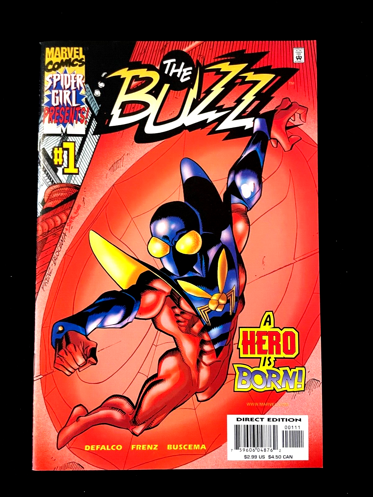 Buzz - Complete Set of 3 #1-3 (2000) Marvel Comics