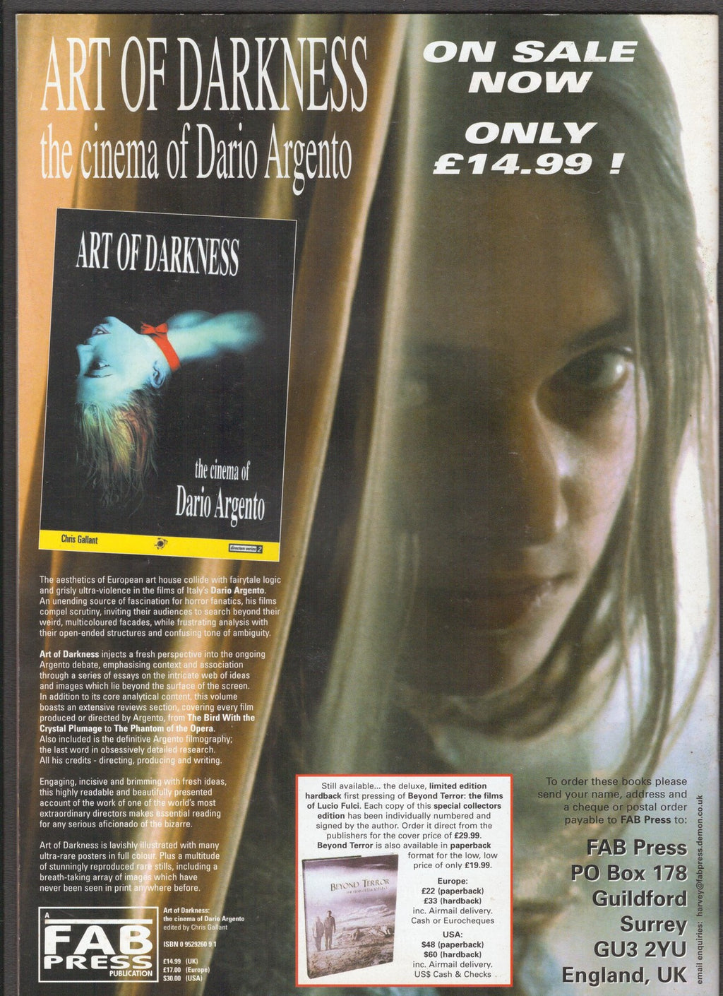 Dark Side Magazine #82 (2000) Blair Witch Maxwell Comics