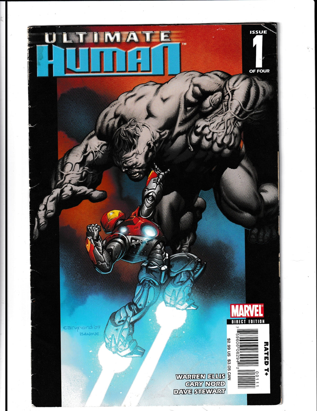 Ultimate Human #1 (2008) Marvel Comics