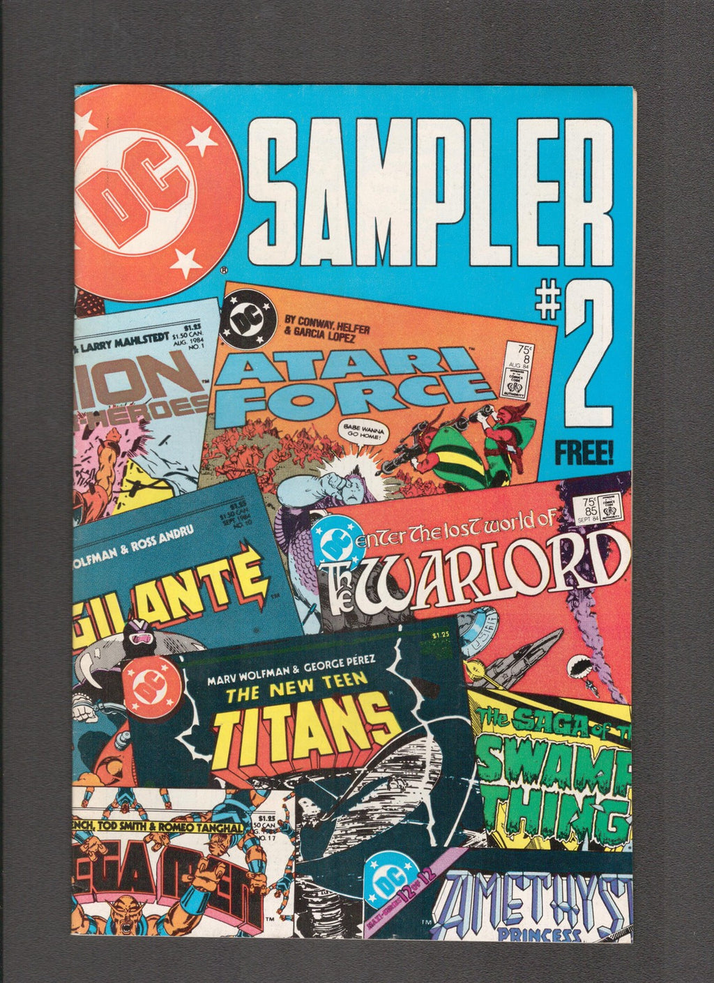 DC Sampler #2 (1984) Jim Aparo DC Comics