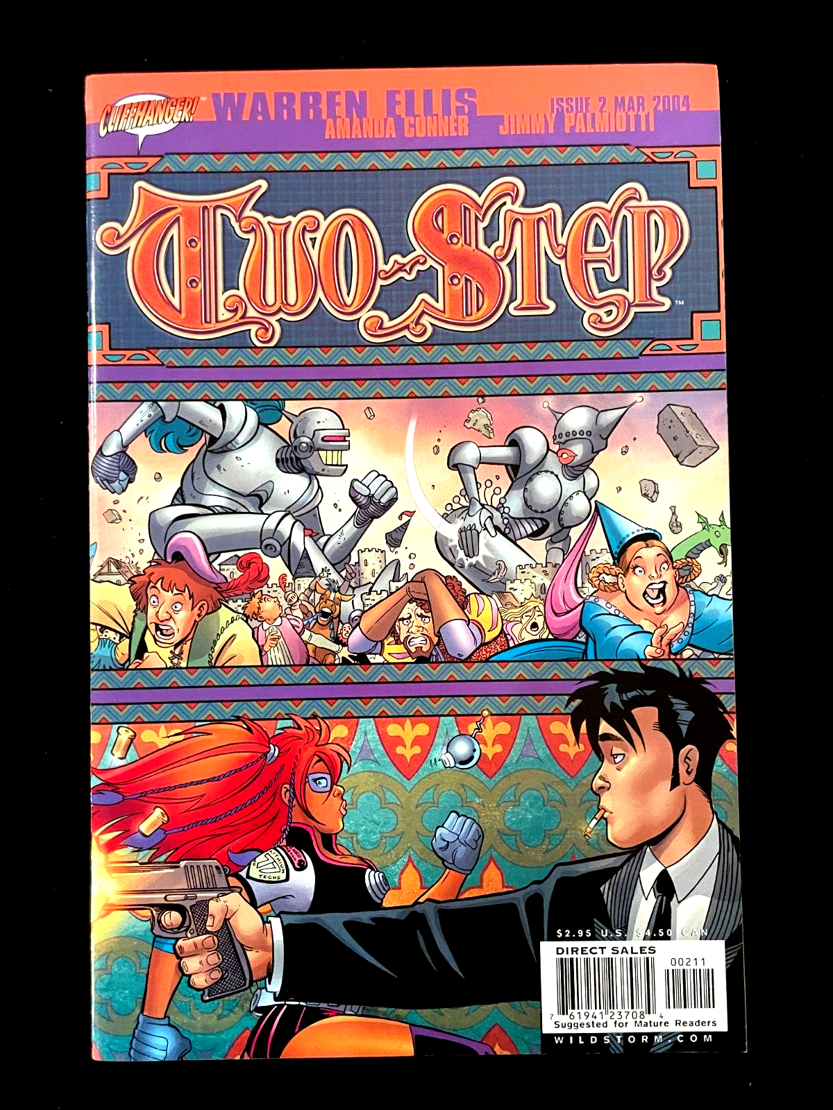 Two-Step Complete Set of 3 #1-3 (2002) Cliffhanger Comics