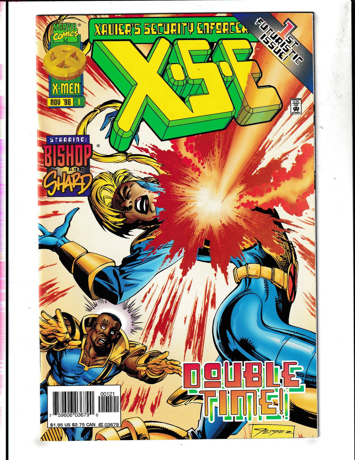 XSE #1B (1996) Steve Geiger - Variant Marvel Comics