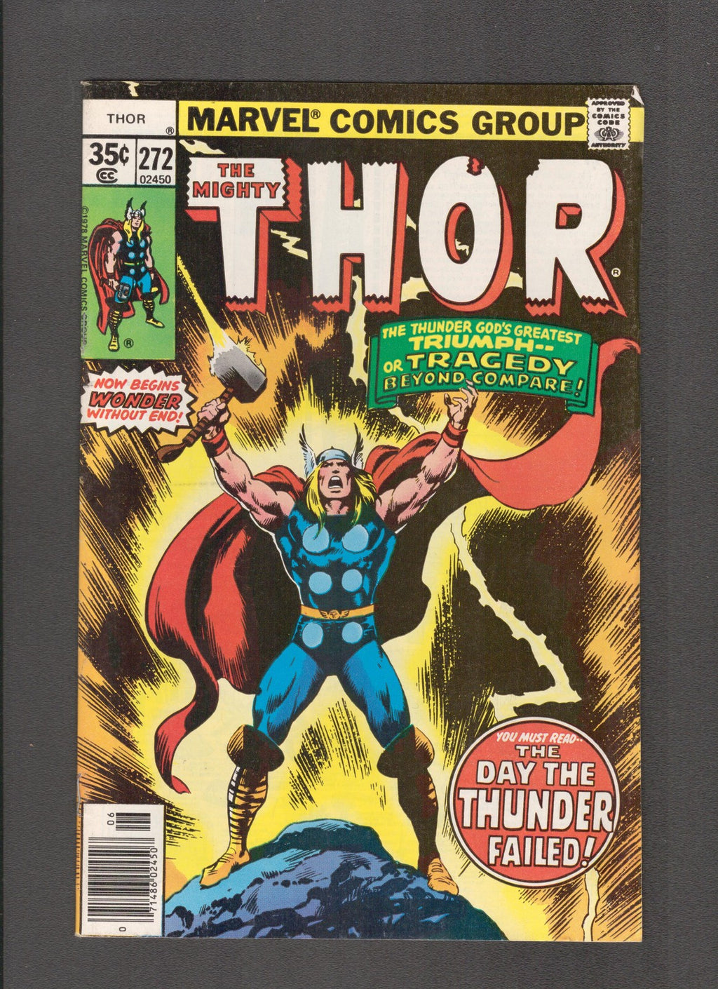 Thor #272 (1978) Roy Thomas, Buscema Marvel Comics