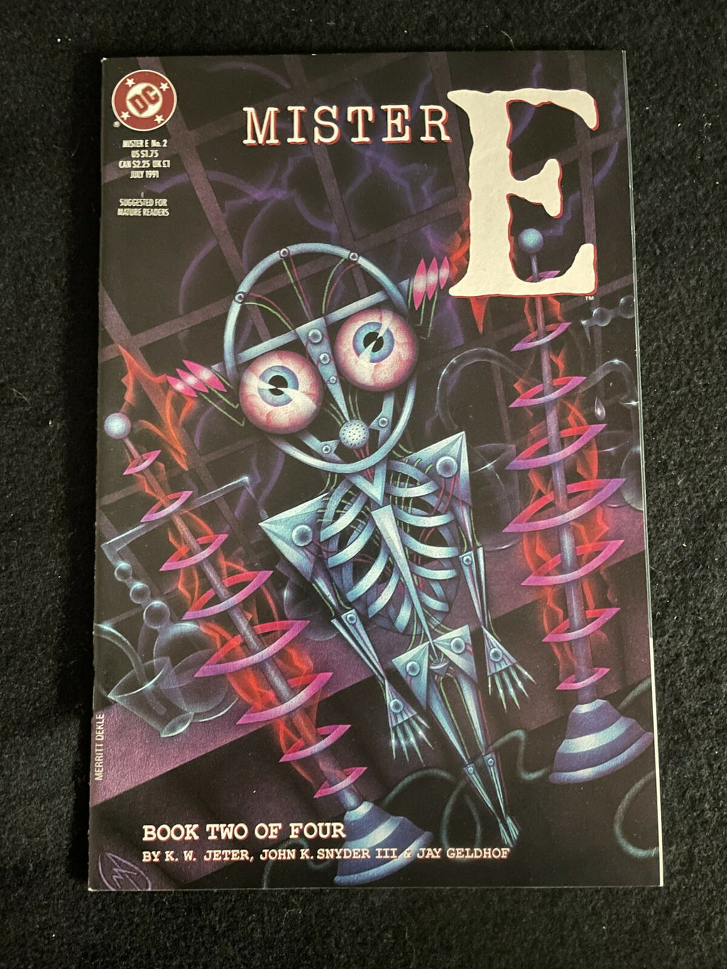 Full Set of Four - Mister E 1991 #1 thru 4 HIGH GRADE