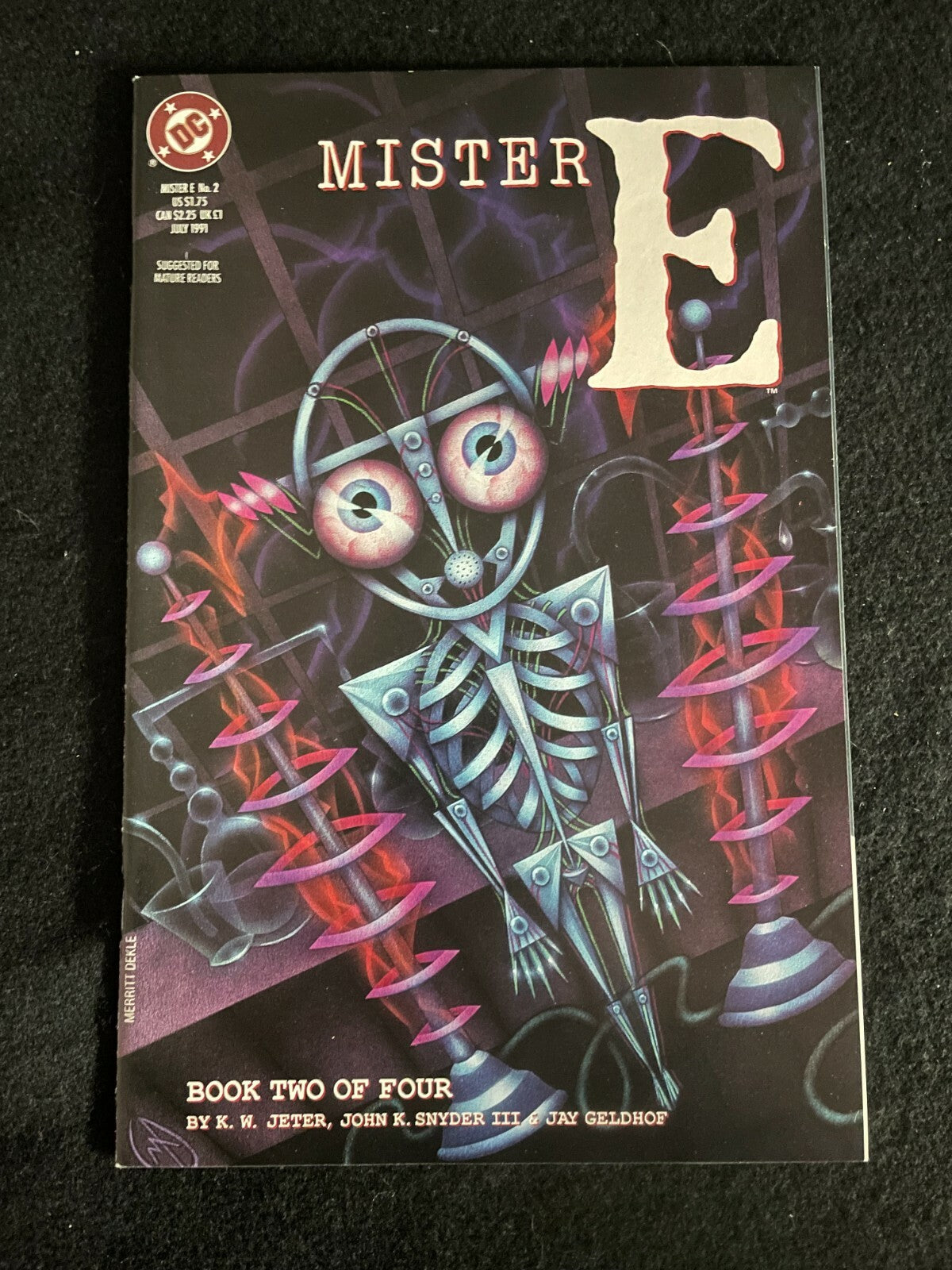 Full Set of Four - Mister E 1991 #1 thru 4 HIGH GRADE