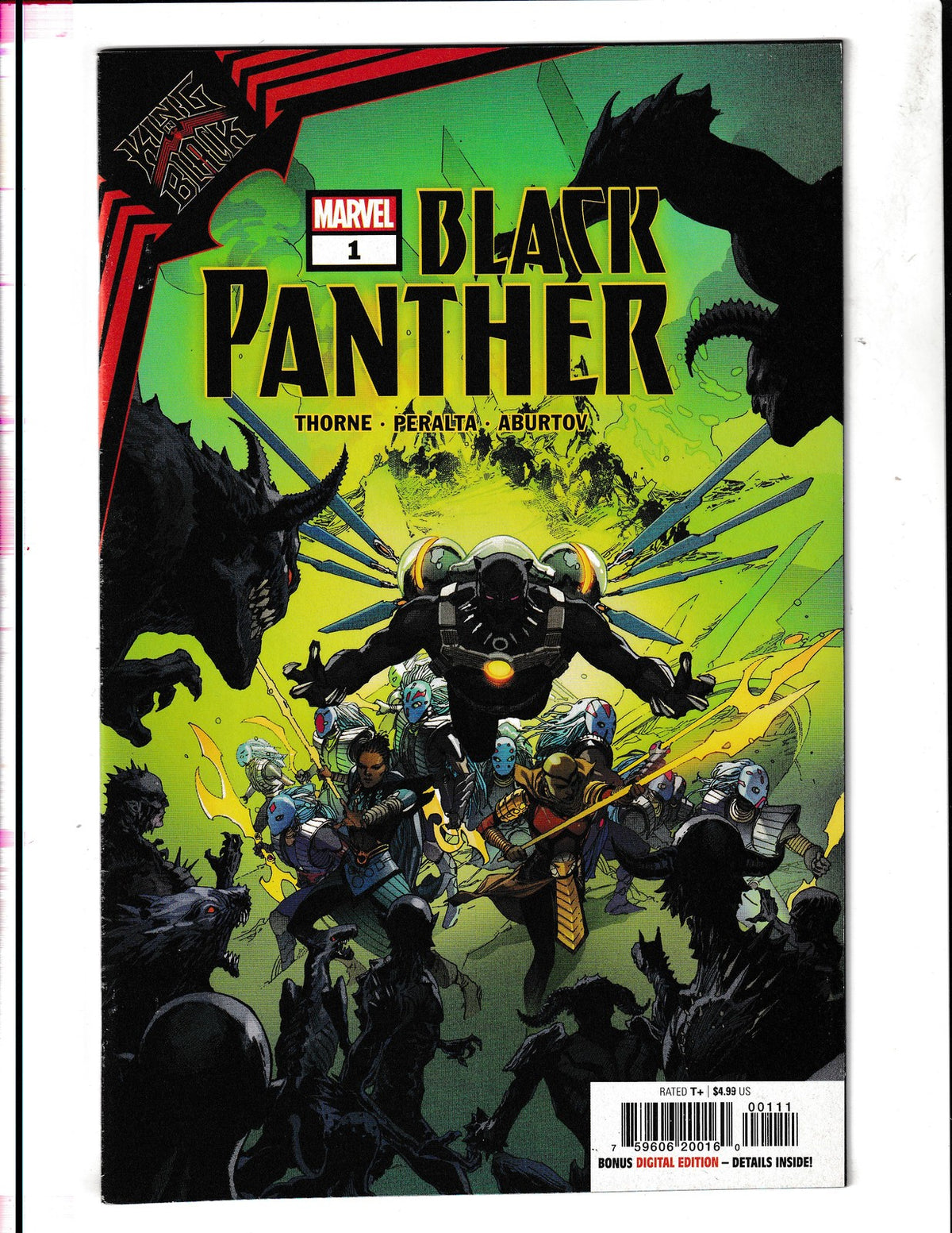 King In Black: Black Panther #1 (2021) German Peralta Marvel Comics