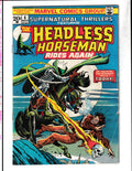Supernatural Thirllers #6 (1973) Featuring Headless Horseman Marvel Comics