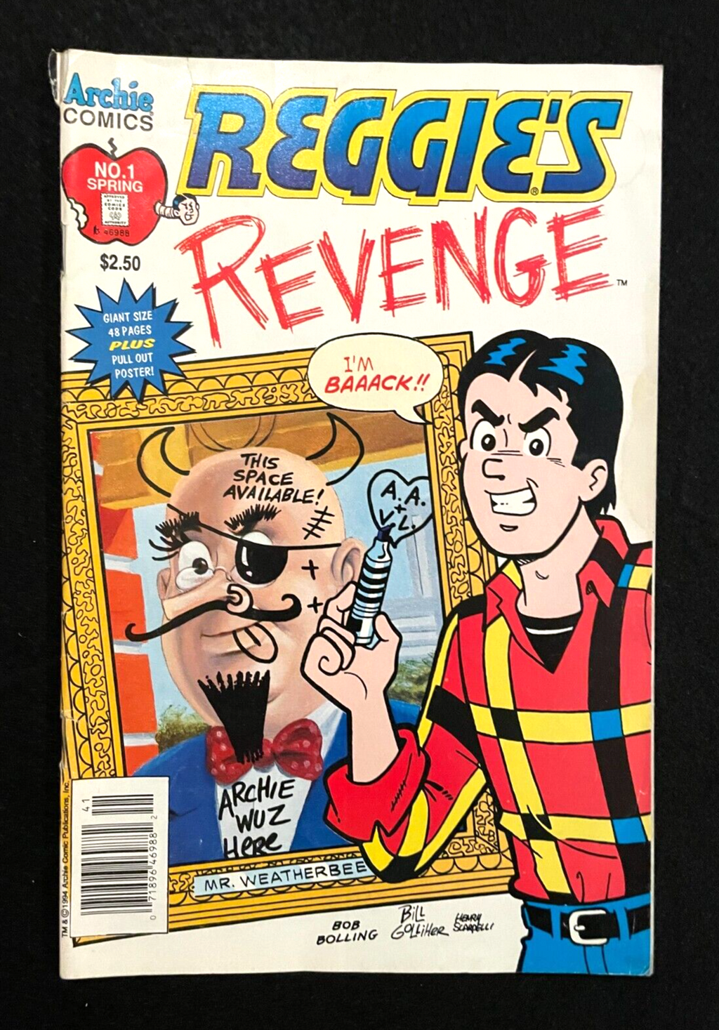 Reggie's Revenge #1 1994 - Combined Shipping