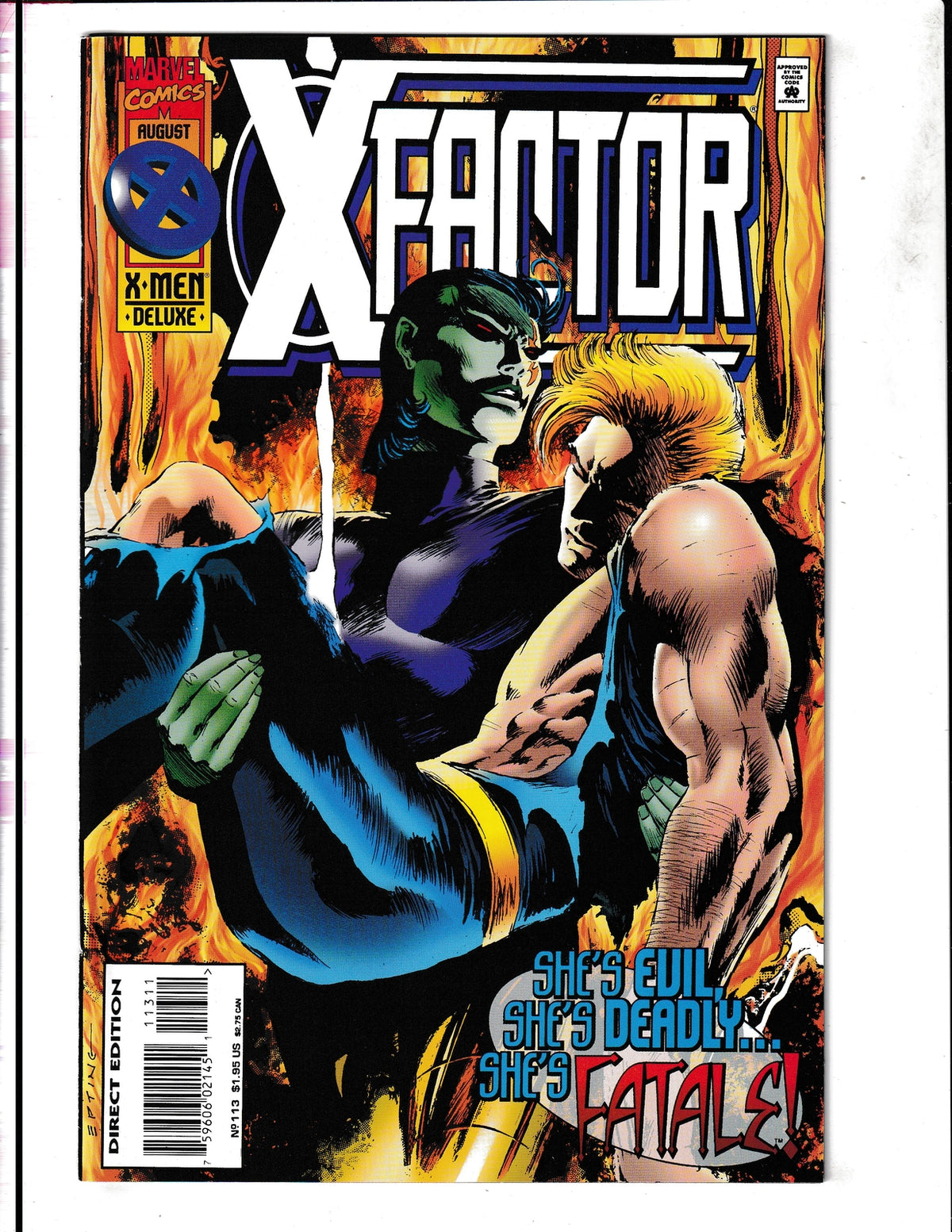 X-Factor #113 (1995) Wreaking Havoc part 2 Marvel Comics