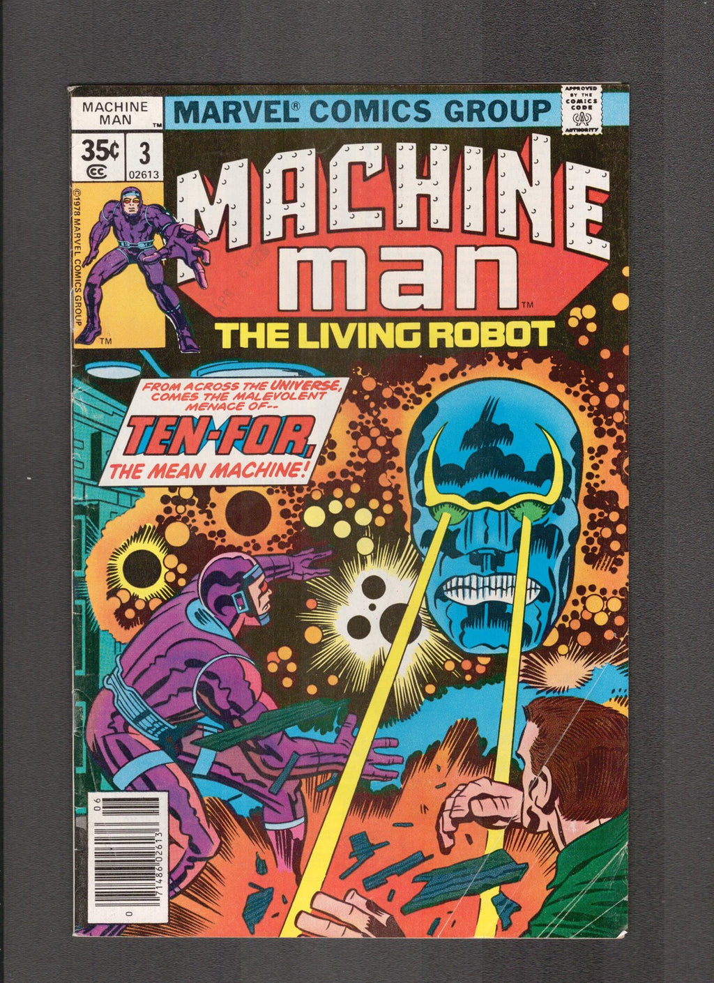 Machine Man #3 (1978) Jack Kirby Marvel Comics