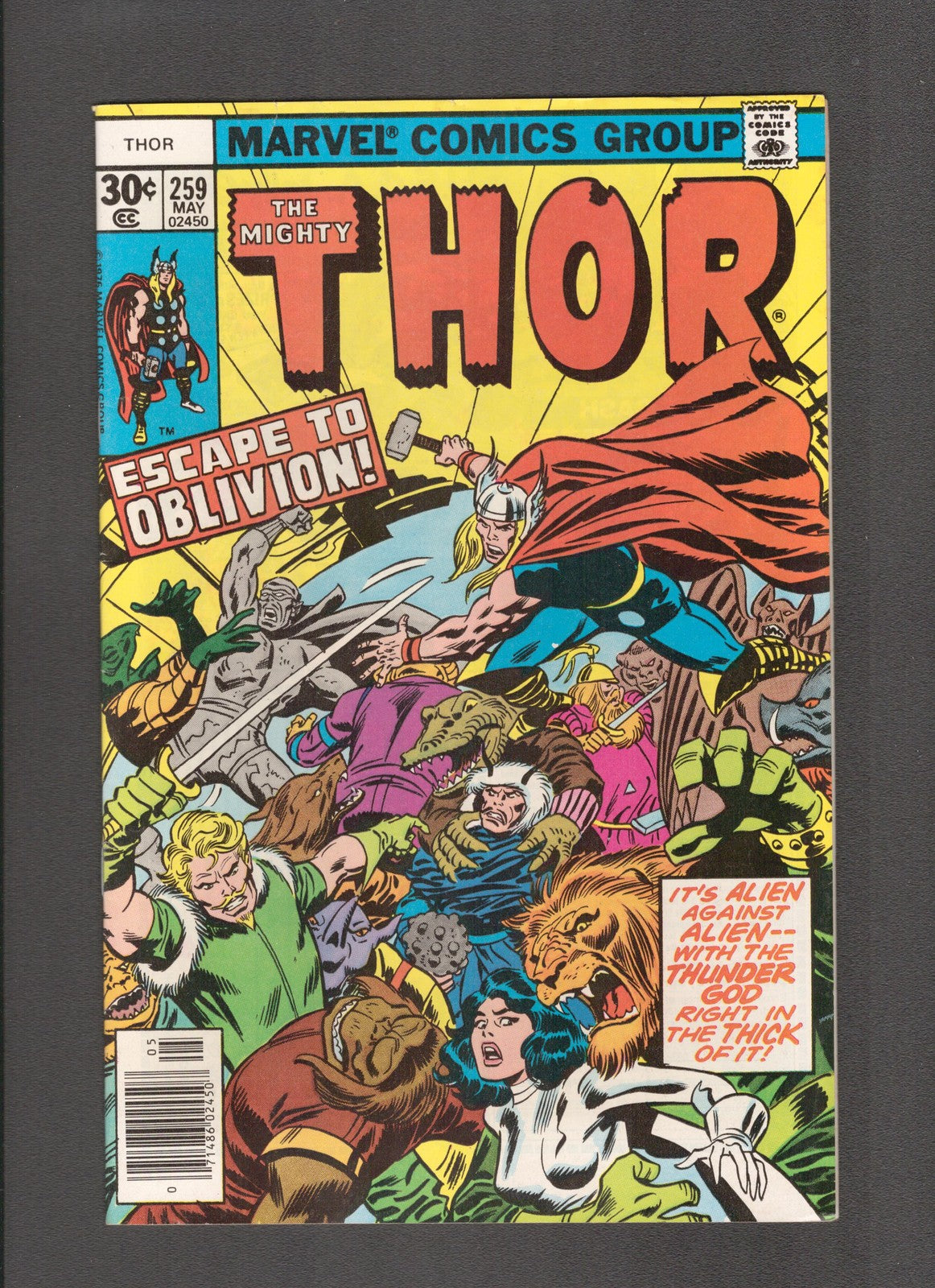 Thor #259 (1977) John Buscema, Tony DeZuniga Marvel Comics