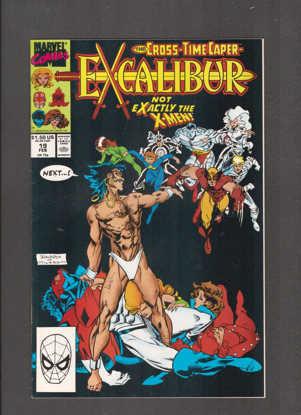 Excalibur #19 (1990) Claremont, Austin Marvel Comics