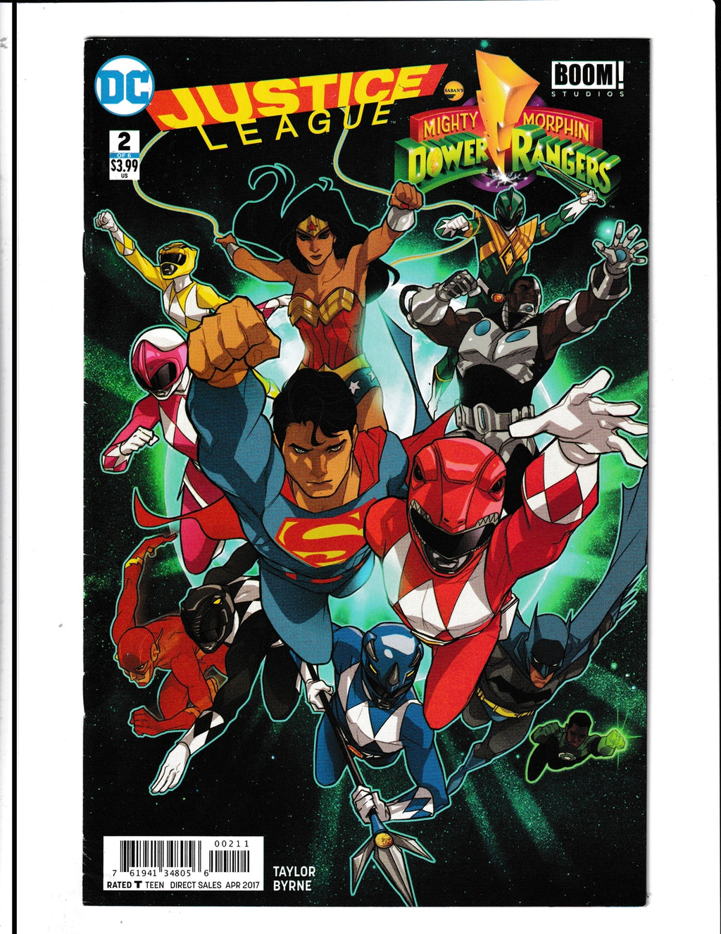 Justice League / Power Rangers #2 (2017) DC/Boom! Comics