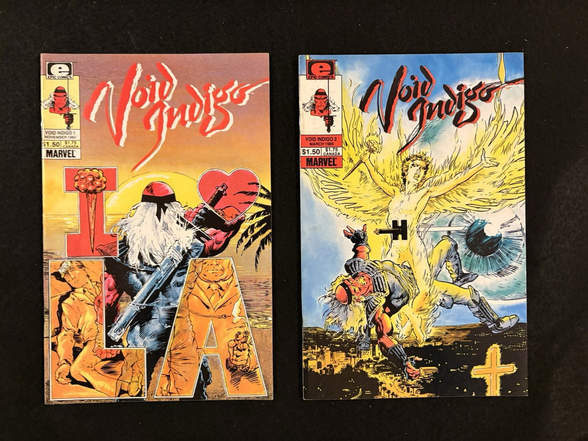 Void Indigo - Set of 2 #1-2 1984-85 Epic Comics