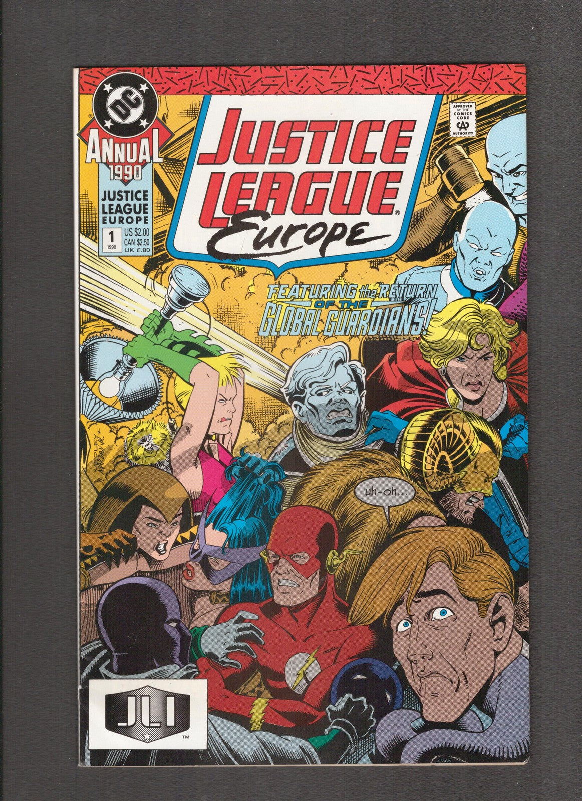 Justice League Europe Annual #1 (1990) Jose Marzan Jr. DC Comics