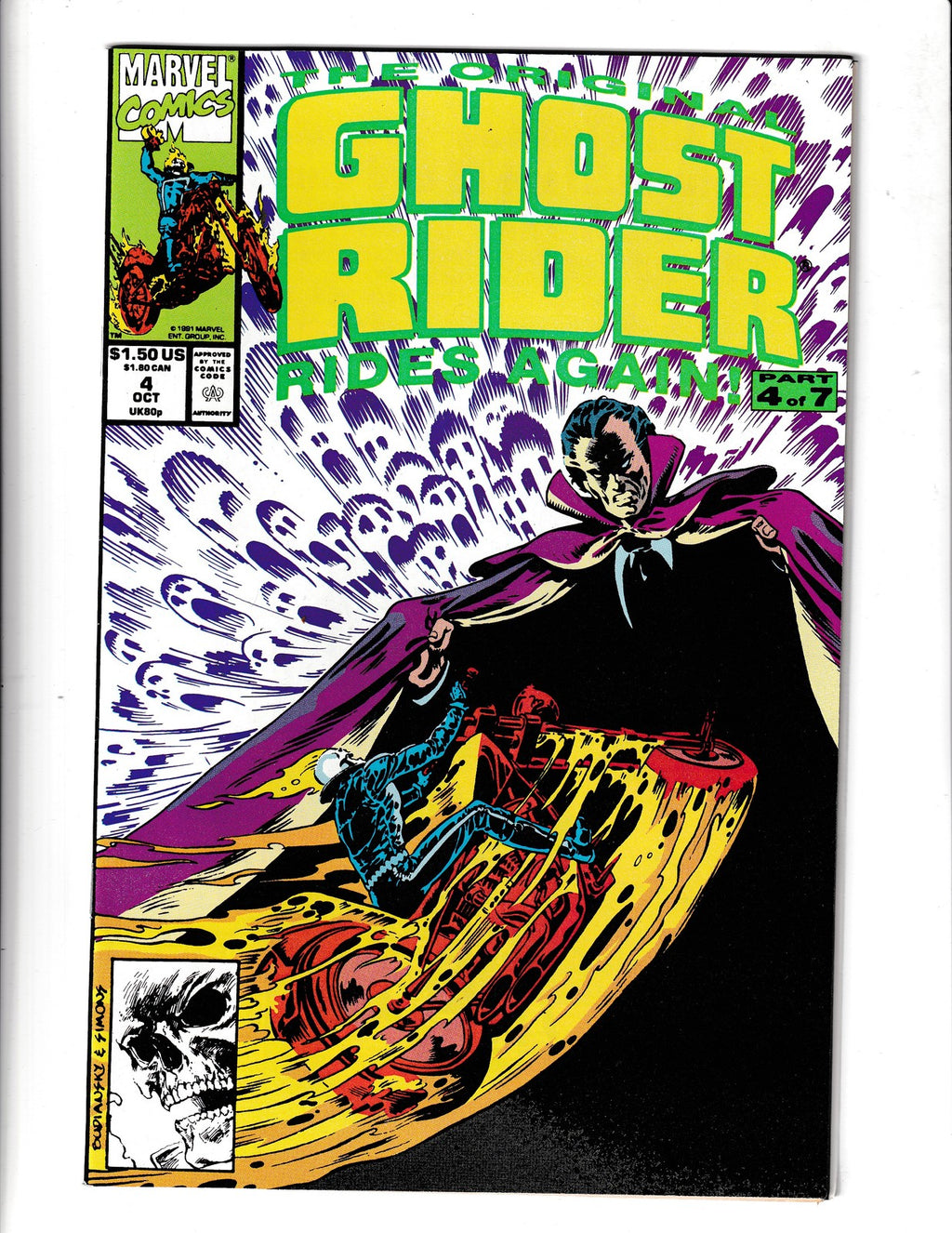 Original Ghost Rider Rides Again #4 (1991) Marvel Comics