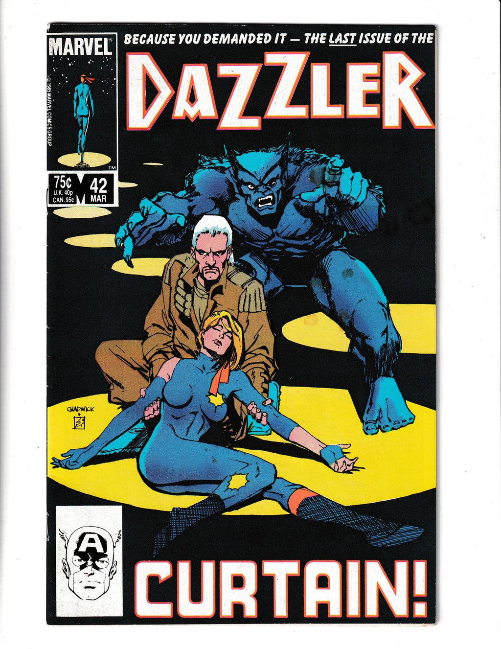 Dazzler #42 (1986) Last in Volume Marvel Comics