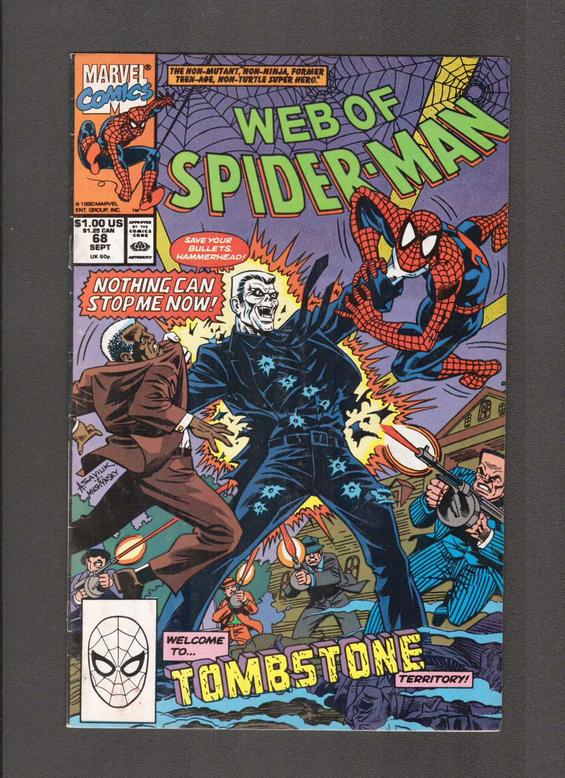 Web of Spider-Man #68 (1990) Alex Saviuk, Jim Salicrup Marvel Comics