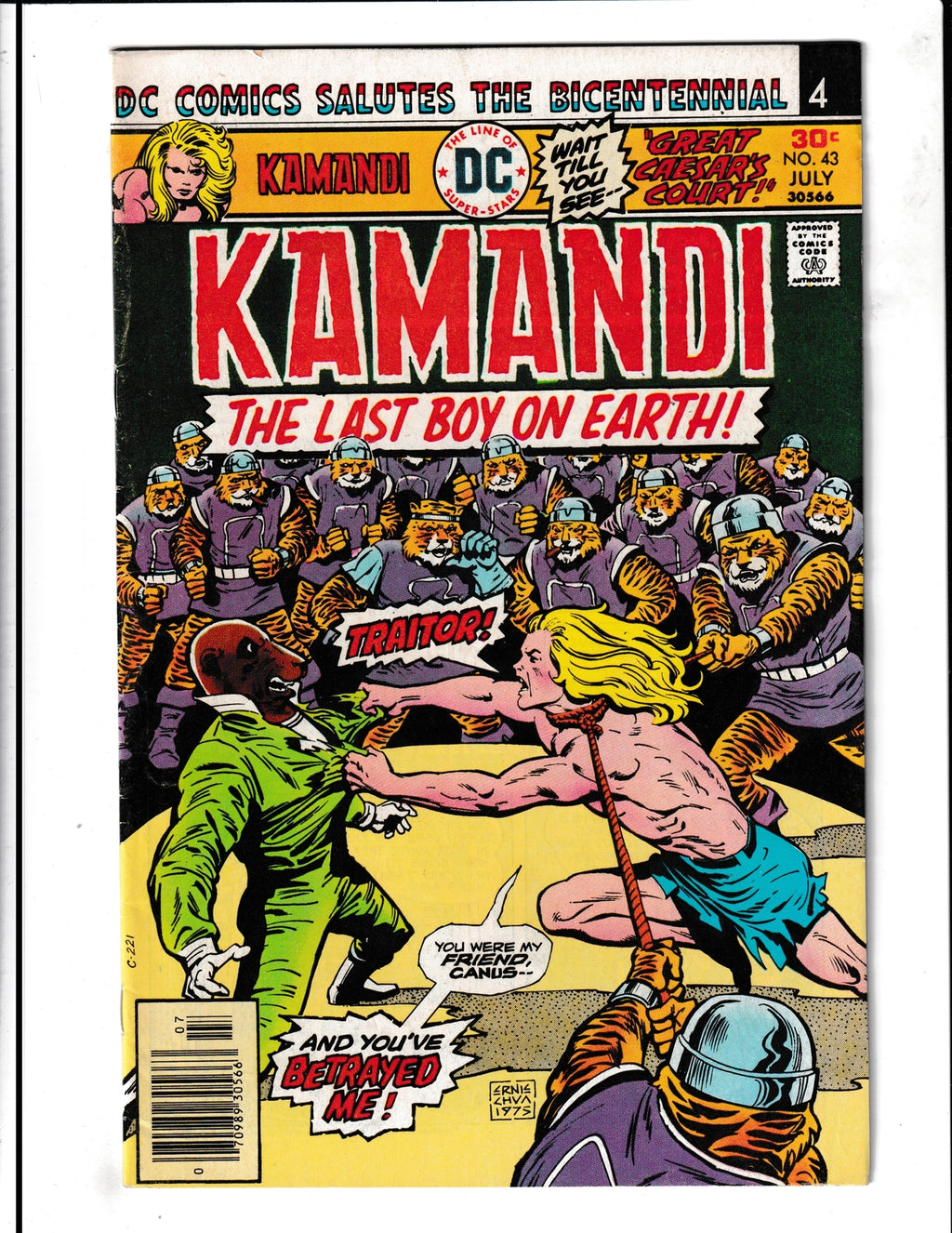 Kamandi, The Last Boy On Earth #43 (1976) DC Comics