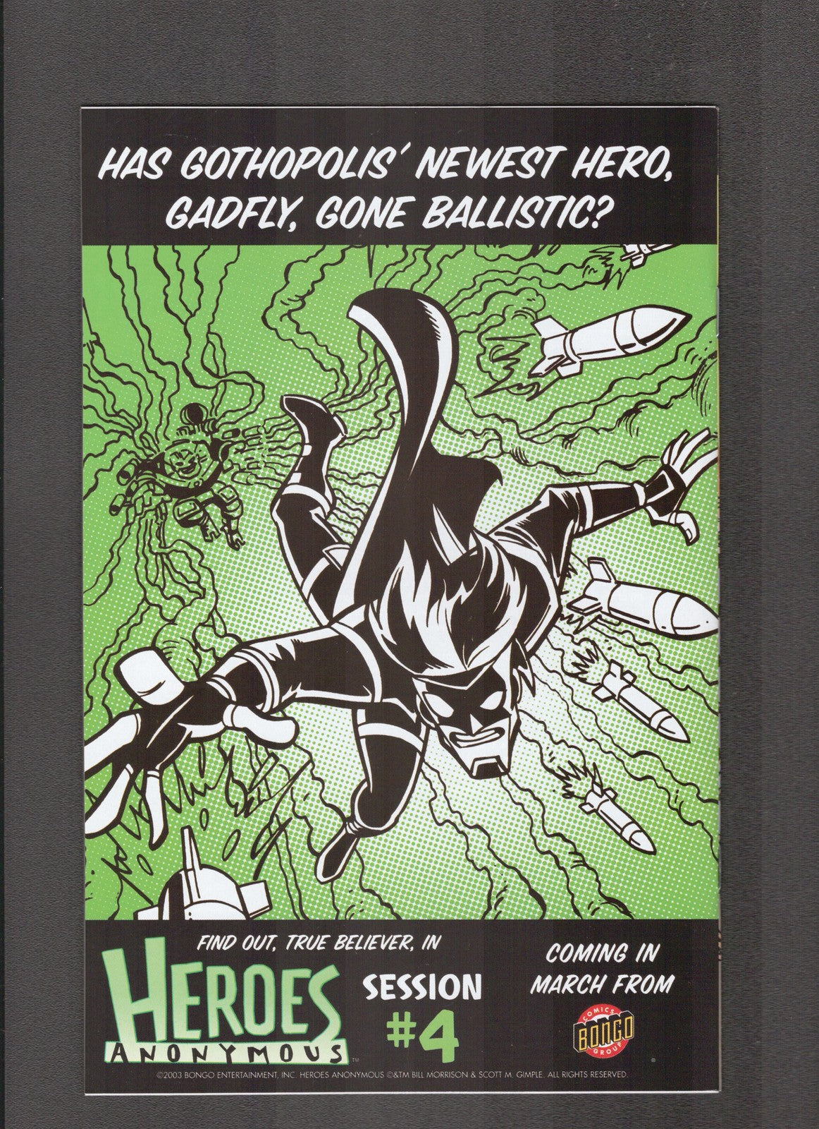 Heroes Anonymous #3 (2004) Combined Shipping Bongo Comics