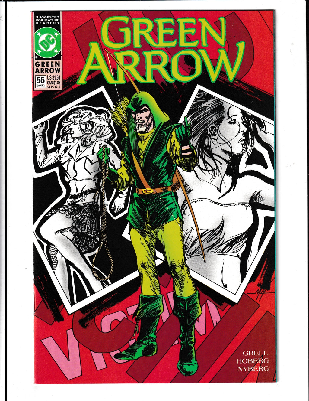 Green Arrow #56 (1992) HIGH GRADE Vol. 2 DC Comics