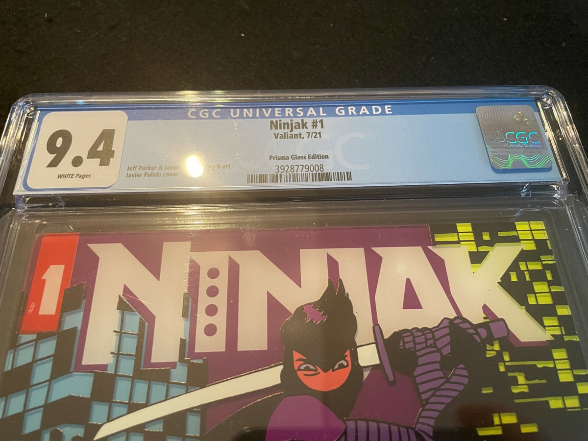NINJAK #1 1:100 Prisma Glass Retail Incentive CGC 9.4 NM RARE Variant