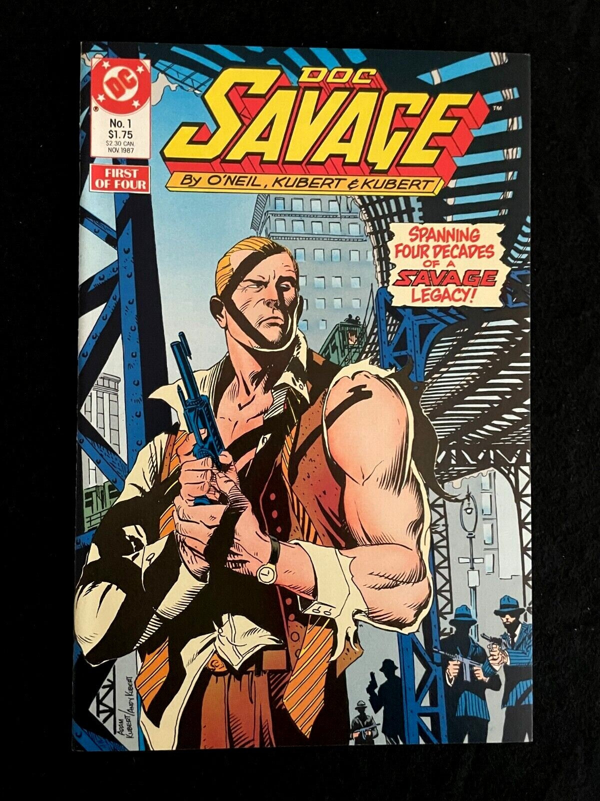 Doc Savage #1 (1987) Kubert DC Comics