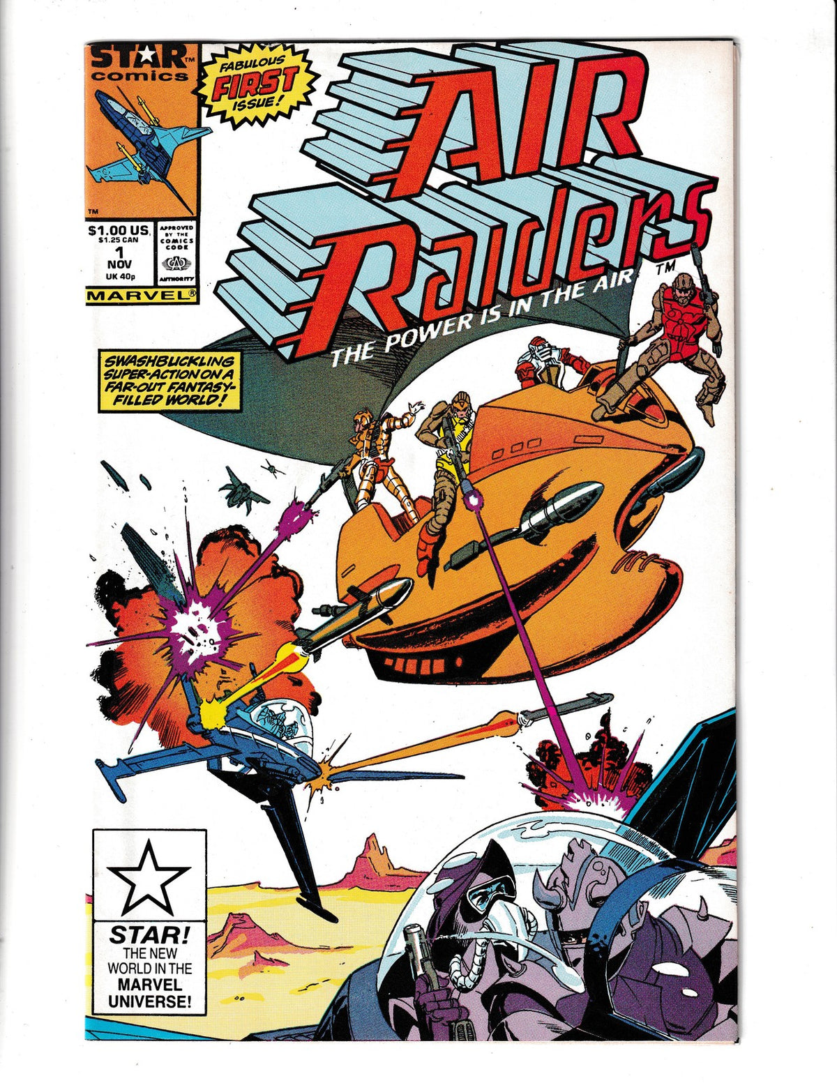 Air Raiders #1 (1987) Star Comics