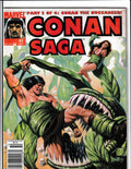 Conan Saga #43 (1990) Newsstand edition Marvel Comics