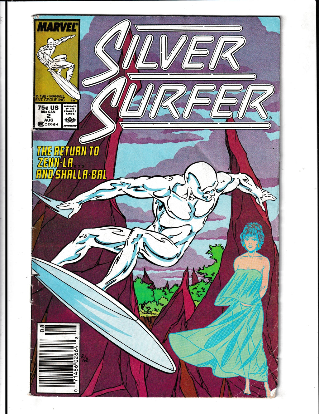 Silver Surfer #2 (1987) Marvel Comics SKU:1226