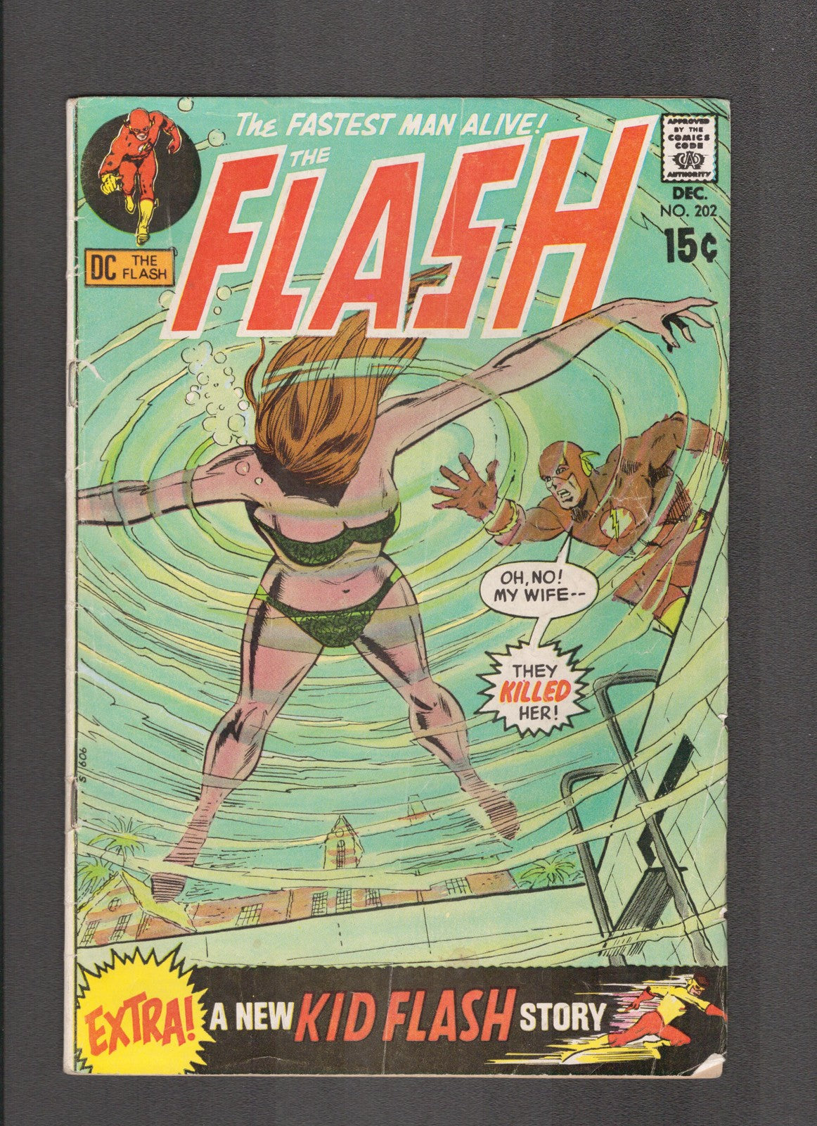 Flash #202 (1970) Dick Giordano DC Comics