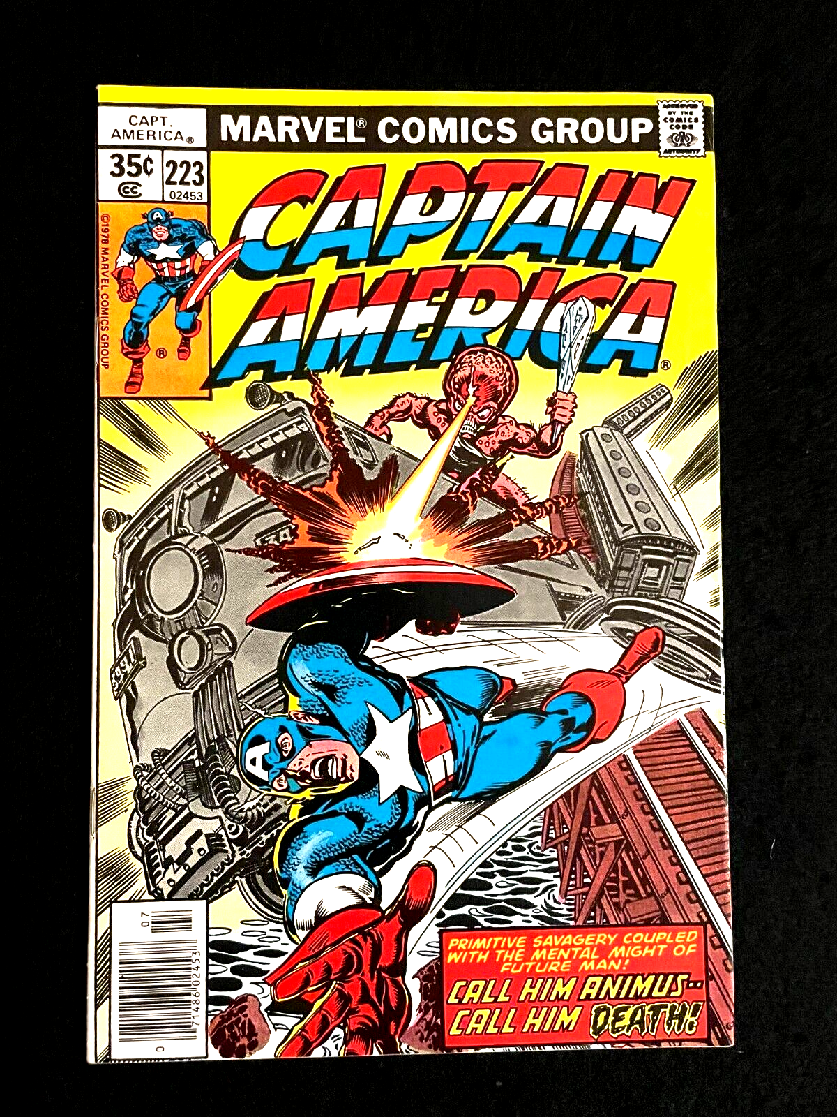 Captain America #223 1978 - HIGH GRADE