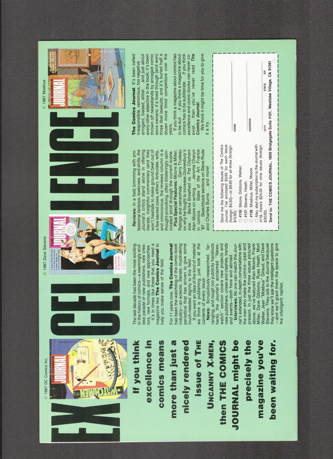 Critters #22 (1988) Fantagraphics Comics