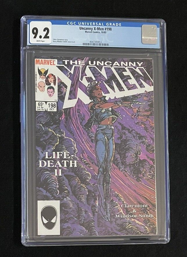 Uncanny X-Men #198 CGC 9.2 (1985)
