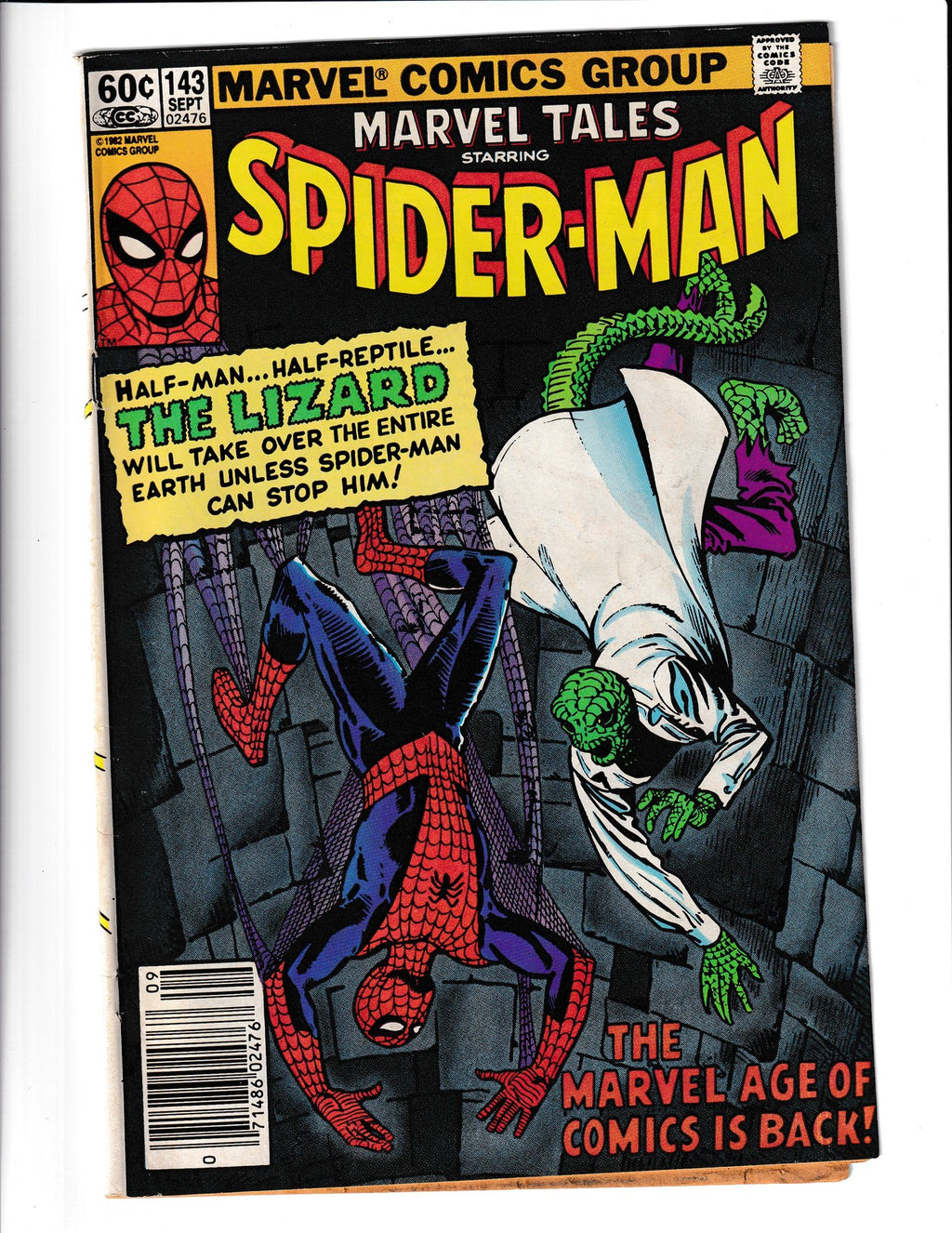 Marvel Tales #143 (1982) Lizard Marvel Comics