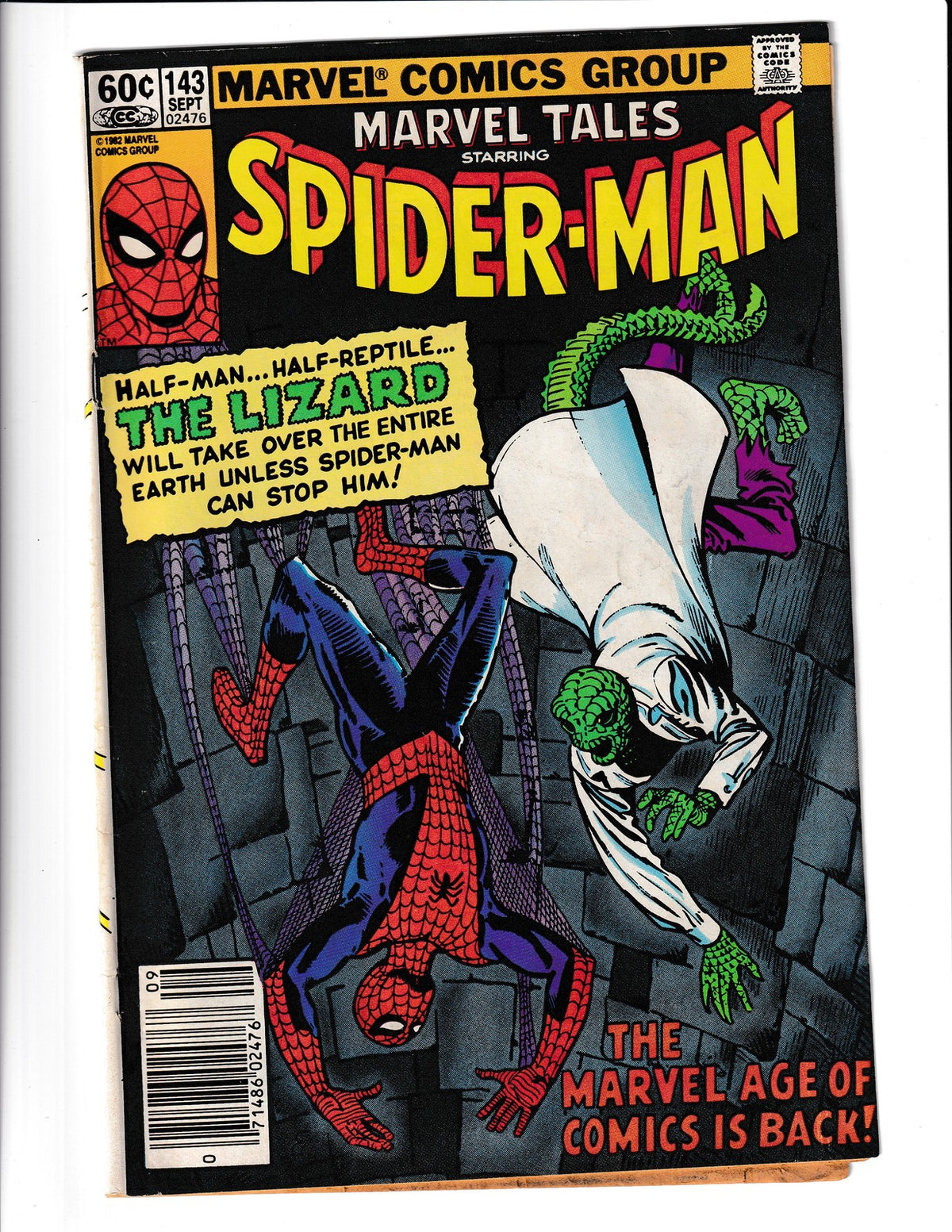 Marvel Tales #143 (1982) Lizard Marvel Comics