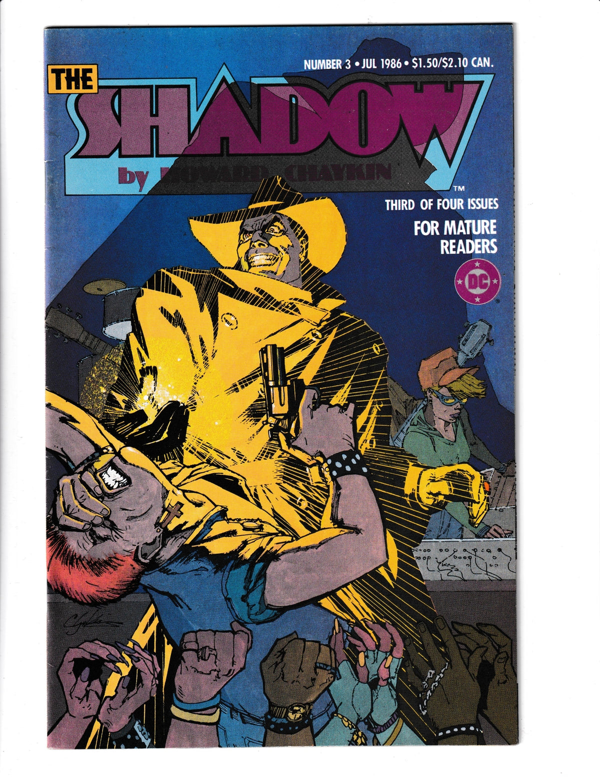 Shadow #3 (1986) Higher GradeDC Comics