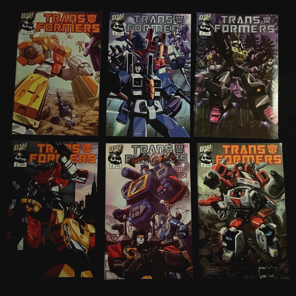 Transformers: Generation One - Complete Set of 6- 1-6 (2002) Dreamwave Comics