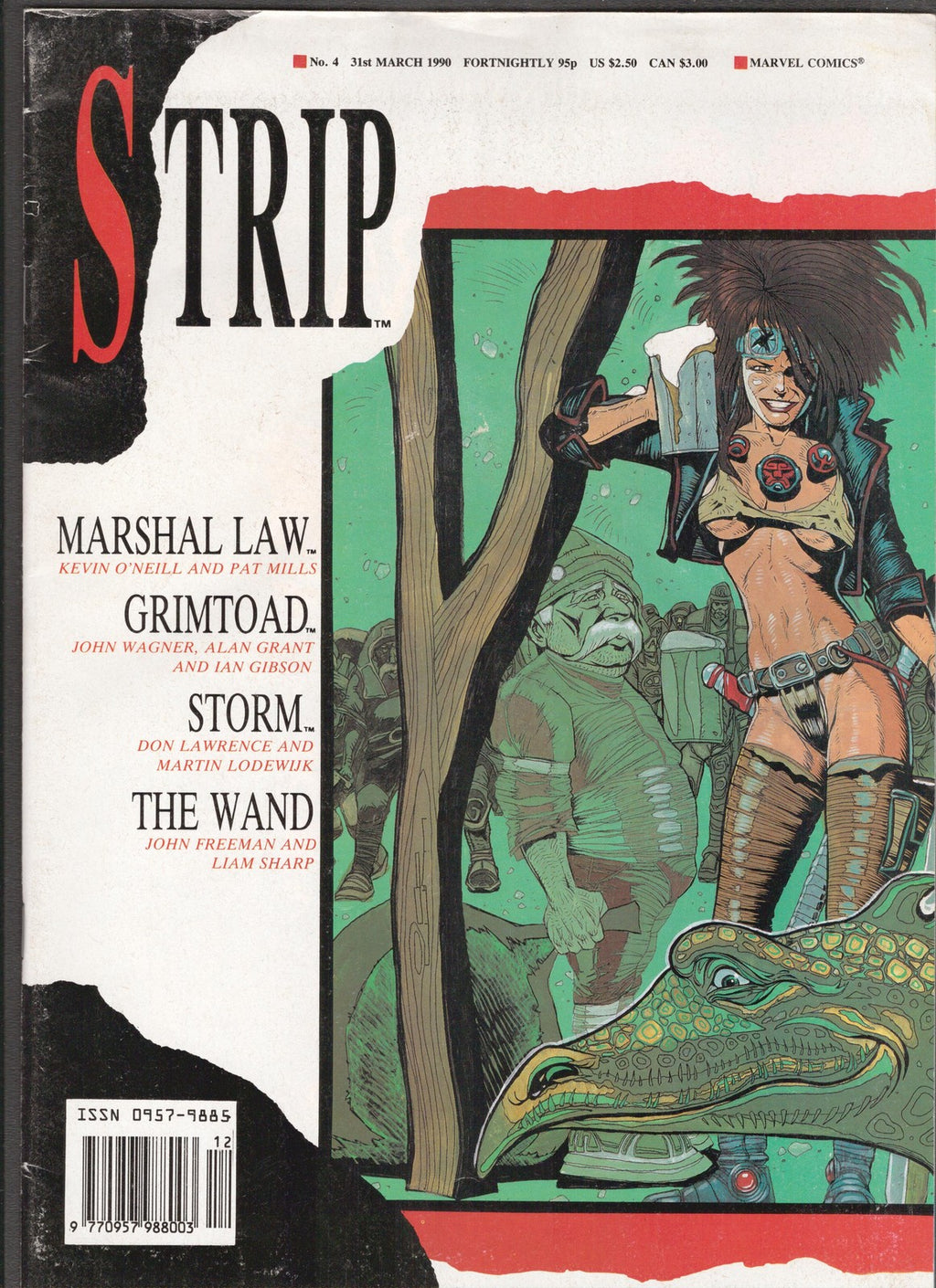 Strip #4 (1990) John Wagner Marvel Comics