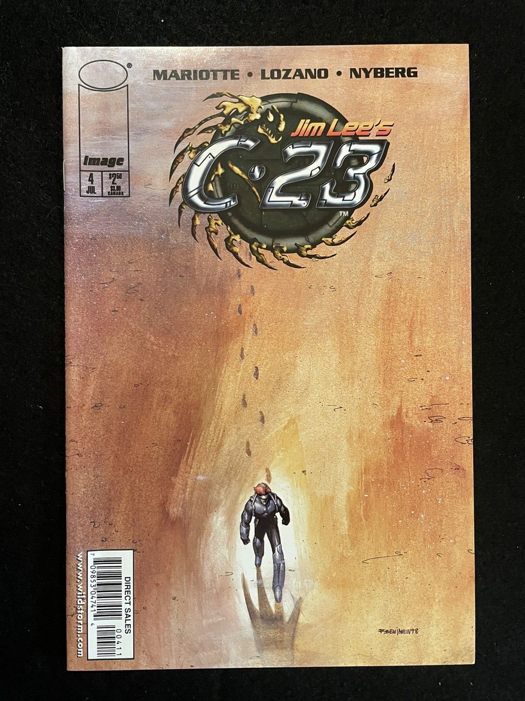 Jim Lee's C-23 #4 (1998) Image Comics