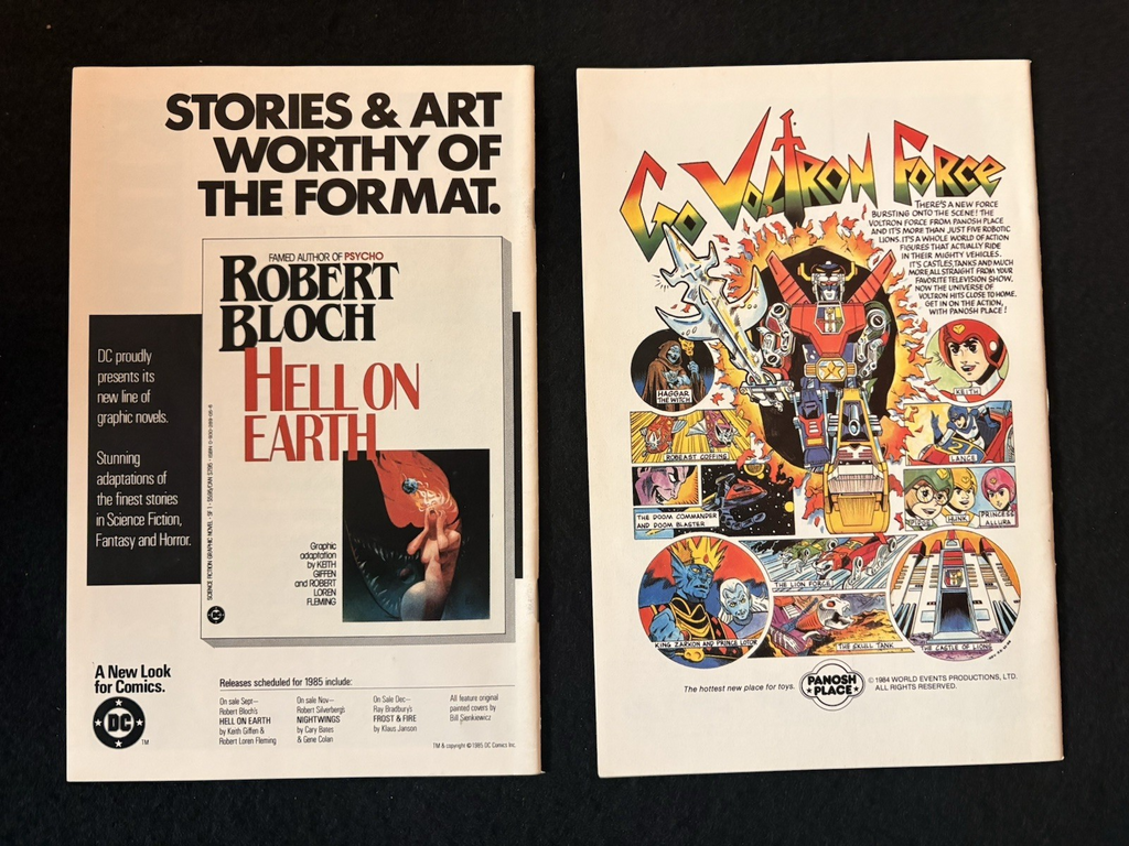 DC Challenge - Run of 8 - #1-8 (1985-86) DC