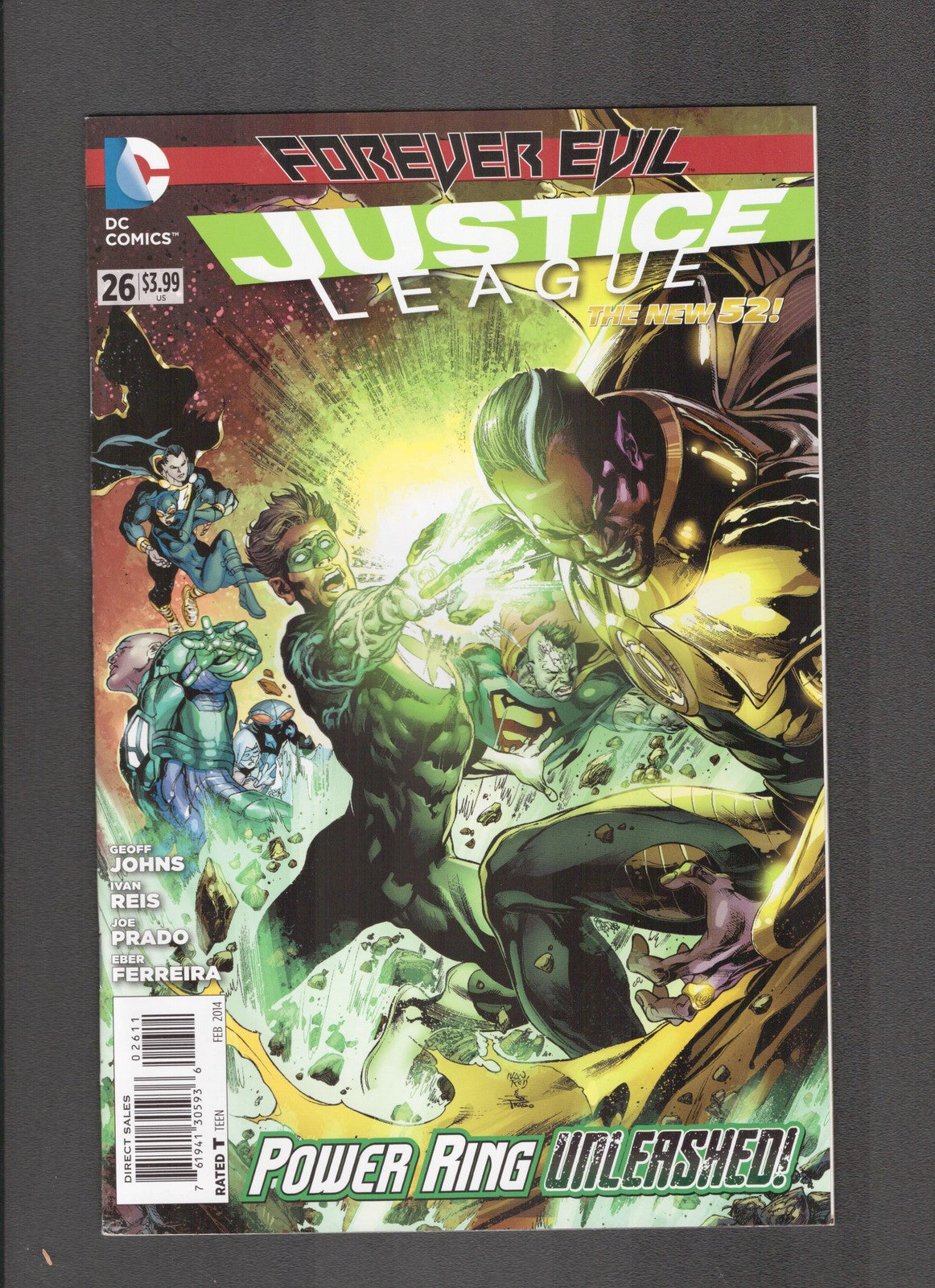 Justice League #26 (2014) Ivan Reiss Cover DC Comics