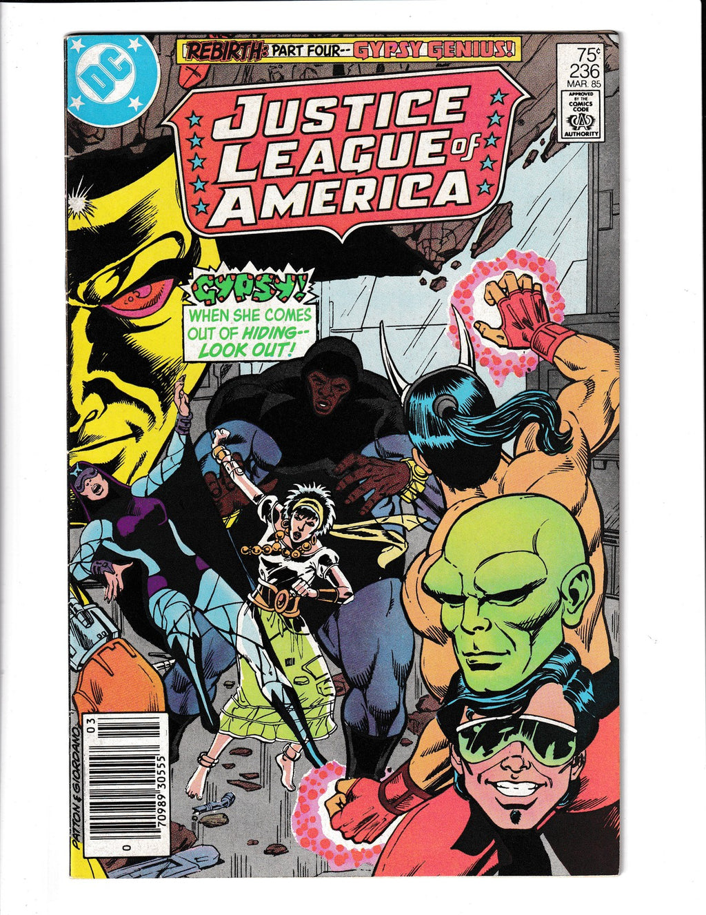 Justice League of America #236 (1985) DC Comics