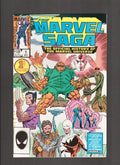 Marvel Saga #1 (1986) Bob Layton Marvel Comics